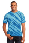 Port & Co ™ Tiger Stripe Tie - Dye Tee. PC148 - Port & Company PC148 Royal S Short Sleeve T-Shirts