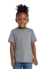 Port & Co ™ Toddler Core Cotton Tee. CAR54T - Port & Co CAR54T Athletic Heather 2T Short Sleeve T-Shirts