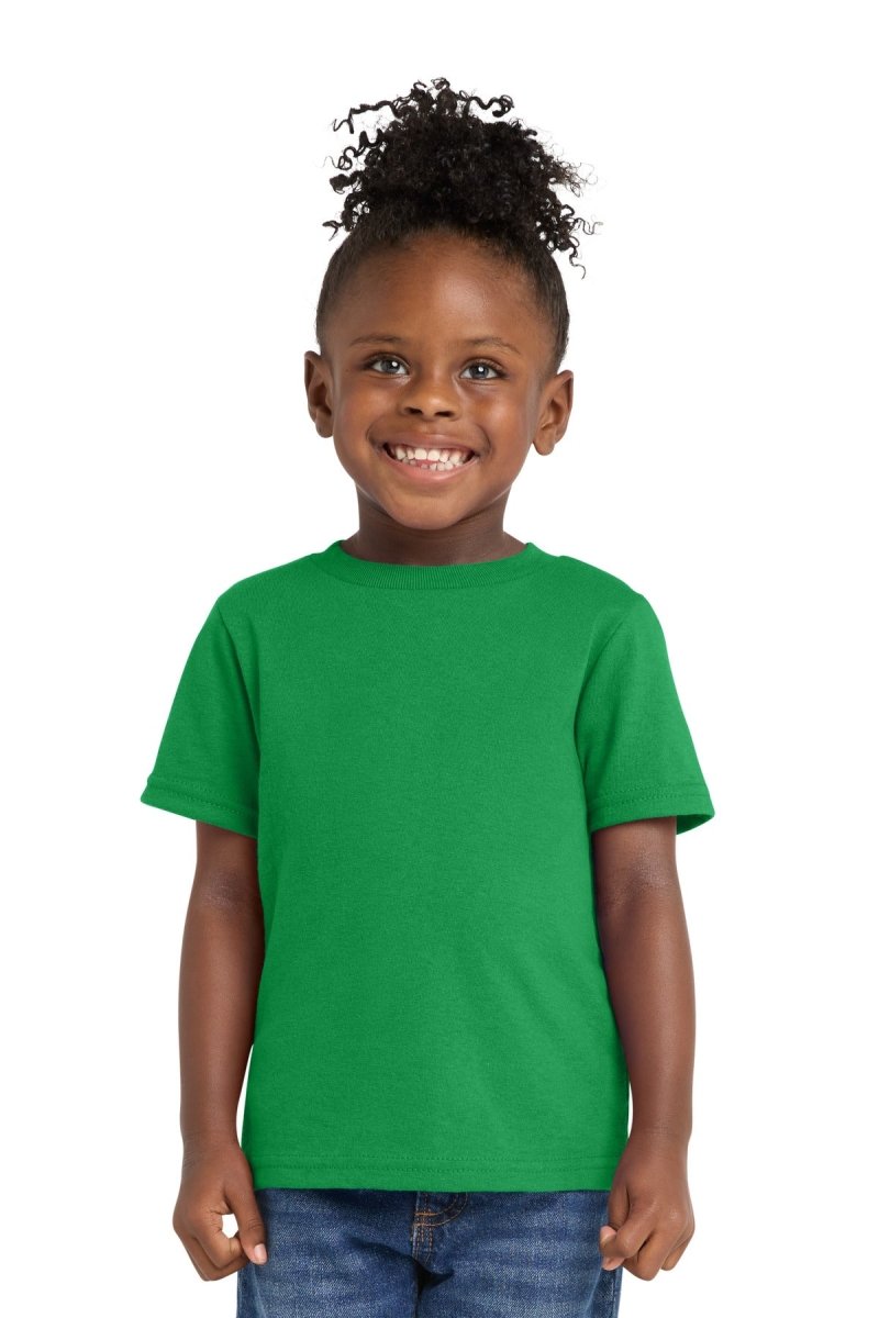 Port & Co ™ Toddler Core Cotton Tee. CAR54T - Port & Co CAR54T Clover Green 2T Short Sleeve T-Shirts