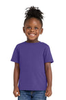 Port & Co ™ Toddler Core Cotton Tee. CAR54T - Port & Co CAR54T Purple 2T Short Sleeve T-Shirts