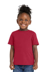 Port & Co ™ Toddler Core Cotton Tee. CAR54T - Port & Co CAR54T Red 2T Short Sleeve T-Shirts