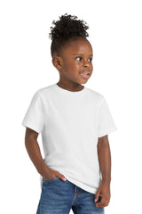 Port & Co ™ Toddler Core Cotton Tee. CAR54T - Port & Co CAR54T White 2T Short Sleeve T-Shirts