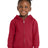 Port & Co ™ Toddler Core Fleece Full - Zip Hooded Sweatshirt. CAR78TZH - Port & Co CAR78TZH Red 2T Zip Hoodies