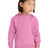 Port & Co ™ Toddler Core Fleece Pullover Hooded Sweatshirt. CAR78TH - Port & Co CAR78TH Candy Pink 2T Sweatshirts
