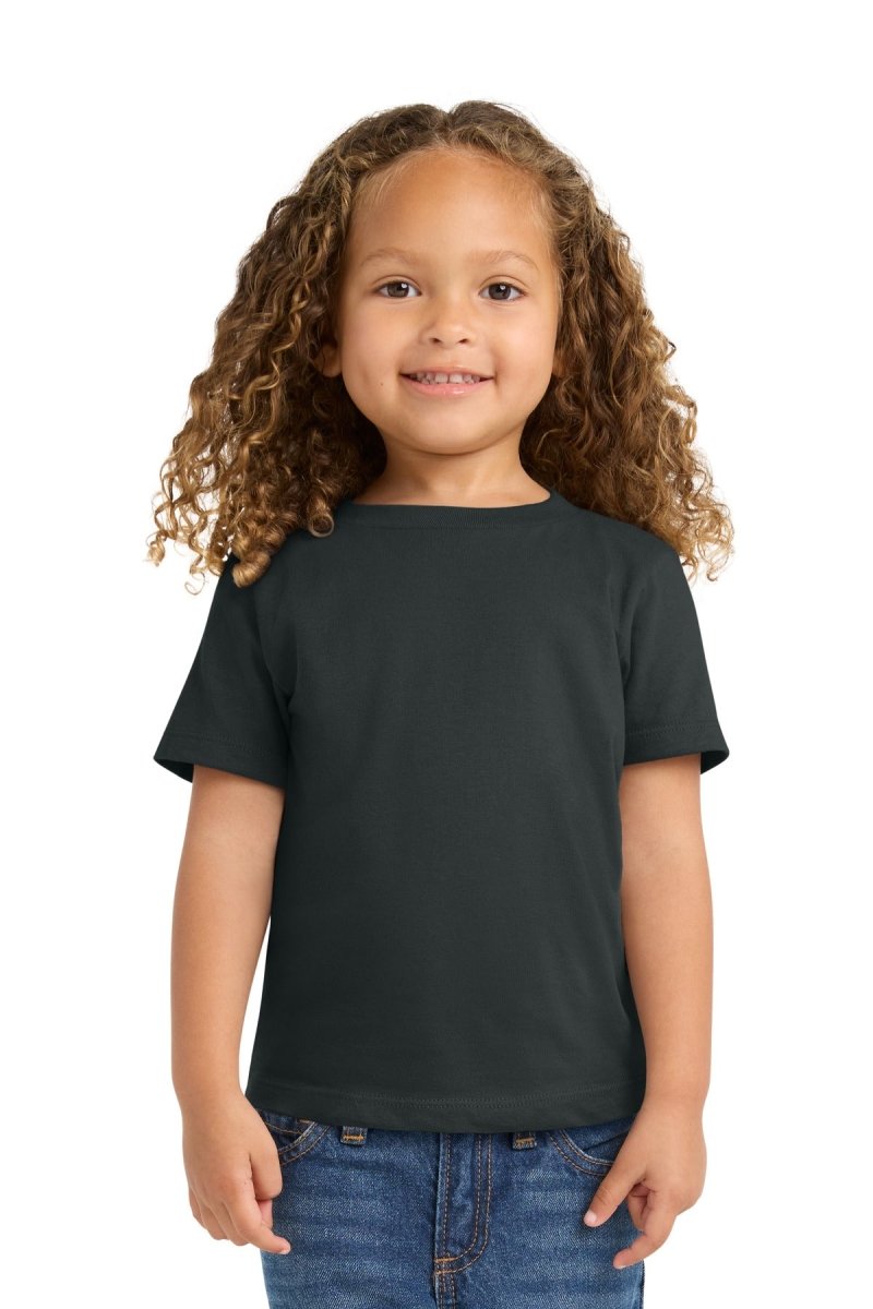 Port & Co ™ Toddler Fan Favorite Tee. PC450TD - Port & Co PC450TD Jet Black 2T Short Sleeve T-Shirts