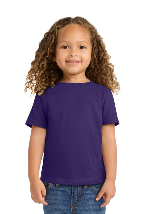 Port & Co ™ Toddler Fan Favorite Tee. PC450TD - Port & Co PC450TD Team Purple 2T Short Sleeve T-Shirts