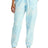 Port & Co ™ Women's Beach Wash ® Cloud Tie - Dye Sweatpant LPC140P - Port & Co LPC140P Glacier XS Bottoms