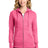 Port & Co ™ Women's Core Fleece Full - Zip Hooded Sweatshirt. LPC78ZH - Port & Co LPC78ZH Neon Pink XS Women's Hoodies