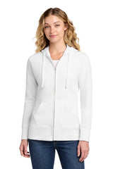 Port & Co ™ Women's Core Fleece Full - Zip Hooded Sweatshirt. LPC78ZH - Port & Co LPC78ZH White XS Women's Hoodies