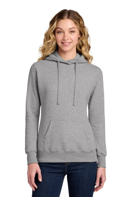 Port & Co ™ Women's Core Fleece Pullover Hooded Sweatshirt LPC78H - Port & Co LPC78H Athletic Heather XS Sweatshirts