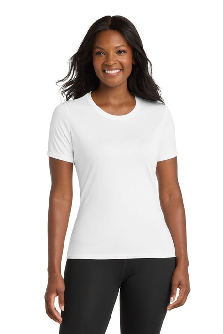 Port & Co ™ Women's Performance Tee. LPC380 - Port & Co LPC380 White XS Short Sleeve T-Shirts