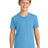 Port & Co ™ Youth Core Blend Tee. PC55Y - Port & Co PC55Y Aquatic Blue XS Short Sleeve T-Shirts