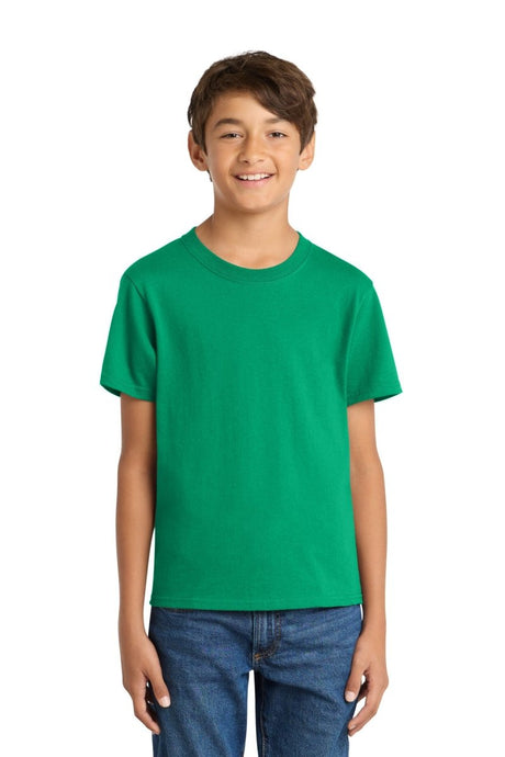 Port & Co ™ Youth Core Cotton Tee. PC54Y - Port & Co PC54Y Kelly M Short Sleeve T-Shirts