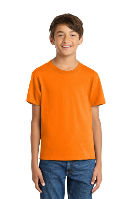 Port & Co ™ Youth Core Cotton Tee. PC54Y - Port & Co PC54Y Tennessee Orange M Short Sleeve T-Shirts