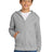 Port & Co ™ Youth Core Fleece Full - Zip Hooded Sweatshirt. PC90YZH - Port & Co PC90YZH Ash XS Zip Hoodies