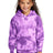 Port & Co ™ Youth Crystal Tie - Dye Pullover Hoodie PC144Y - Port & Co PC144Y Purple XS Youth Hoodies