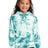 Port & Co ™ Youth Crystal Tie - Dye Pullover Hoodie PC144Y - Port & Co PC144Y Teal XS Youth Hoodies