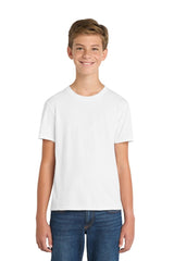 Port & Co ™ Youth Fan Favorite ™ Blend Tee. PC455Y - Port & Co PC455Y White XS Short Sleeve T-Shirts