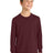 Port & Co ™ Youth Long Sleeve Core Cotton Tee. PC54YLS - Port & Co PC54YLS Athletic Maroon XS Long Sleeve T-Shirts