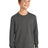 Port & Co ™ Youth Long Sleeve Core Cotton Tee. PC54YLS - Port & Co PC54YLS Charcoal XS Long Sleeve T-Shirts