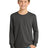 Port & Co ™ Youth Long Sleeve Core Cotton Tee. PC54YLS - Port & Co PC54YLS Dark Heather Grey XS Long Sleeve T-Shirts