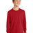 Port & Co ™ Youth Long Sleeve Core Cotton Tee. PC54YLS - Port & Co PC54YLS Red XS Long Sleeve T-Shirts