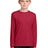 Port & Co ™ Youth Long Sleeve Performance Tee PC380YLS - Port & Co PC380YLS Red XS Short Sleeve T-Shirts