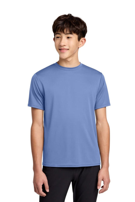 Port & Co ™ Youth Performance Tee. PC380Y - Port & Co PC380Y Carolina Blue XS Short Sleeve T-Shirts
