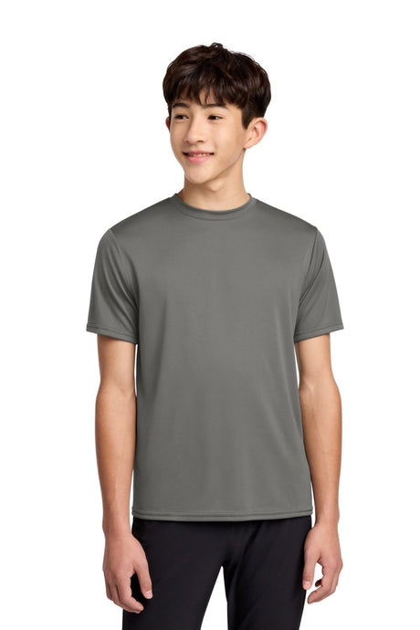 Port & Co ™ Youth Performance Tee. PC380Y - Port & Co PC380Y Grey Concrete XS Short Sleeve T-Shirts