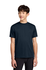 Port & Co ™ Youth Performance Tee. PC380Y - Port & Co PC380Y True Navy XS Short Sleeve T-Shirts