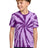 Port & Co ™ Youth Tie - Dye Tee. PC147Y - Port & Co PC147Y Purple XS Short Sleeve T-Shirts