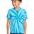 Port & Co ™ Youth Tie - Dye Tee. PC147Y - Port & Co PC147Y Turquoise XS Short Sleeve T-Shirts