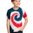 Port & Co ™ Youth Tie - Dye Tee. PC147Y - Port & Co PC147Y USA Rainbow XS Short Sleeve T-Shirts