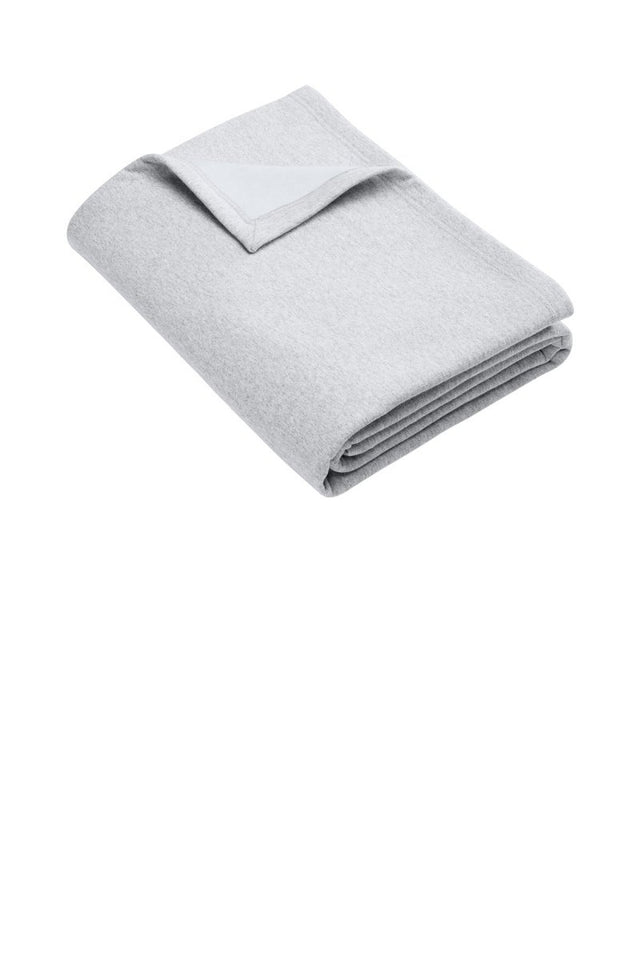 Port & Company BP78 Core Fleece Sweatshirt Blanket Ash OSFA Blankets