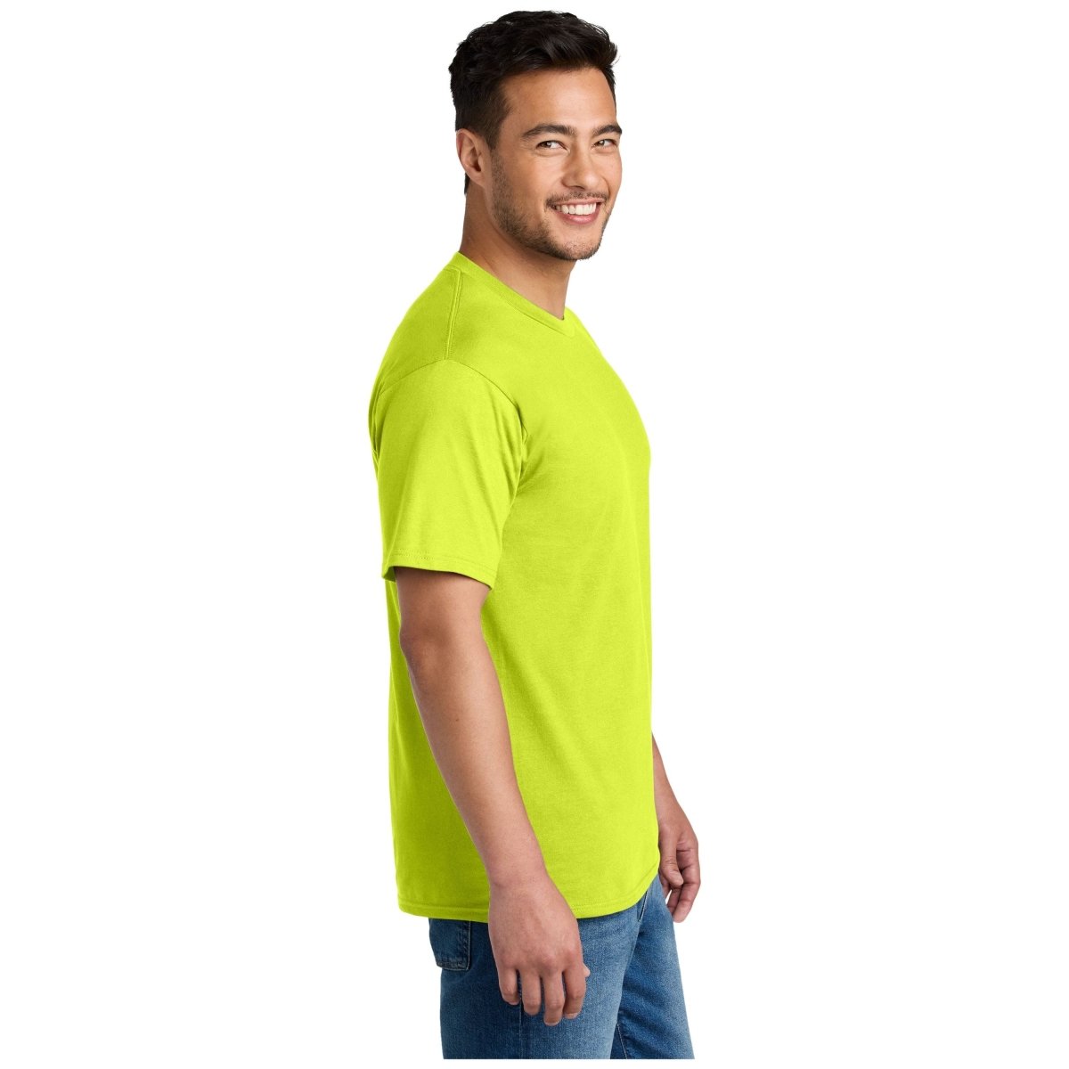 Port & Company® CVC Tee PC340 - Charge Green Charge Green Small Short Sleeve T-Shirts