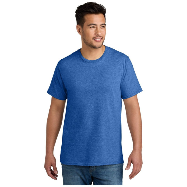 Port & Company® CVC Tee PC340 - Heather Royal Heather Royal Small Short Sleeve T-Shirts