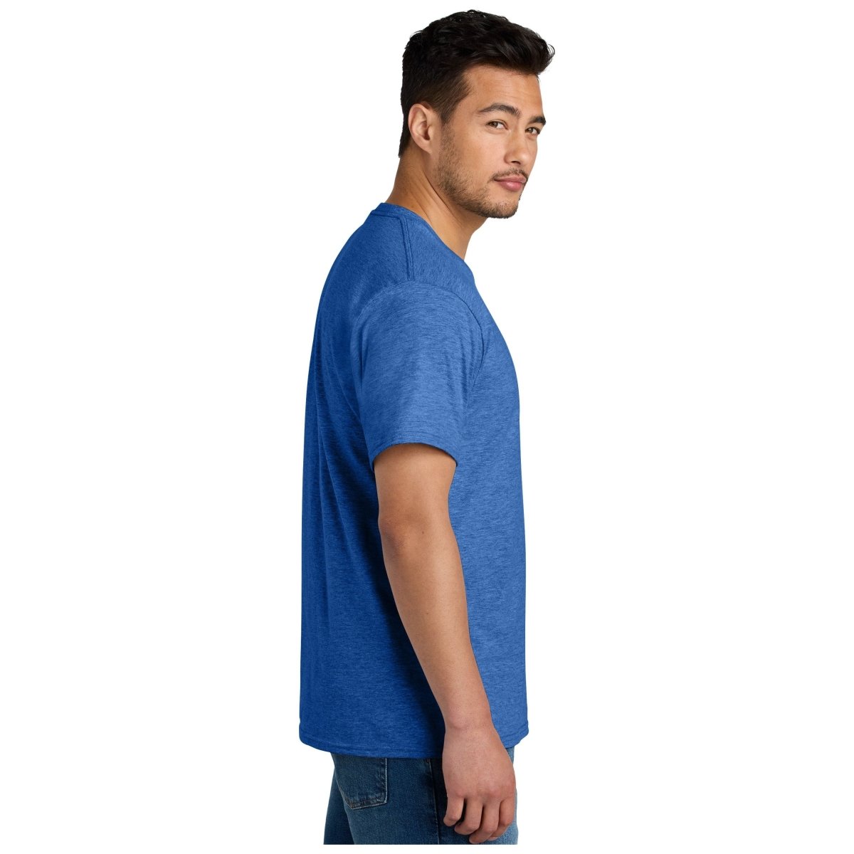 Port & Company® CVC Tee PC340 - Heather Royal Heather Royal Small Short Sleeve T-Shirts