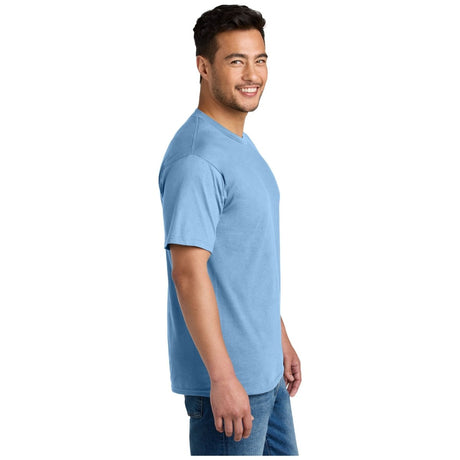 Port & Company® CVC Tee PC340 - Tundra Blue Tundra Blue Small Short Sleeve T-Shirts