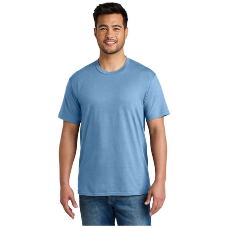 Port & Company® CVC Tee PC340 - Tundra Blue Tundra Blue Small Short Sleeve T-Shirts