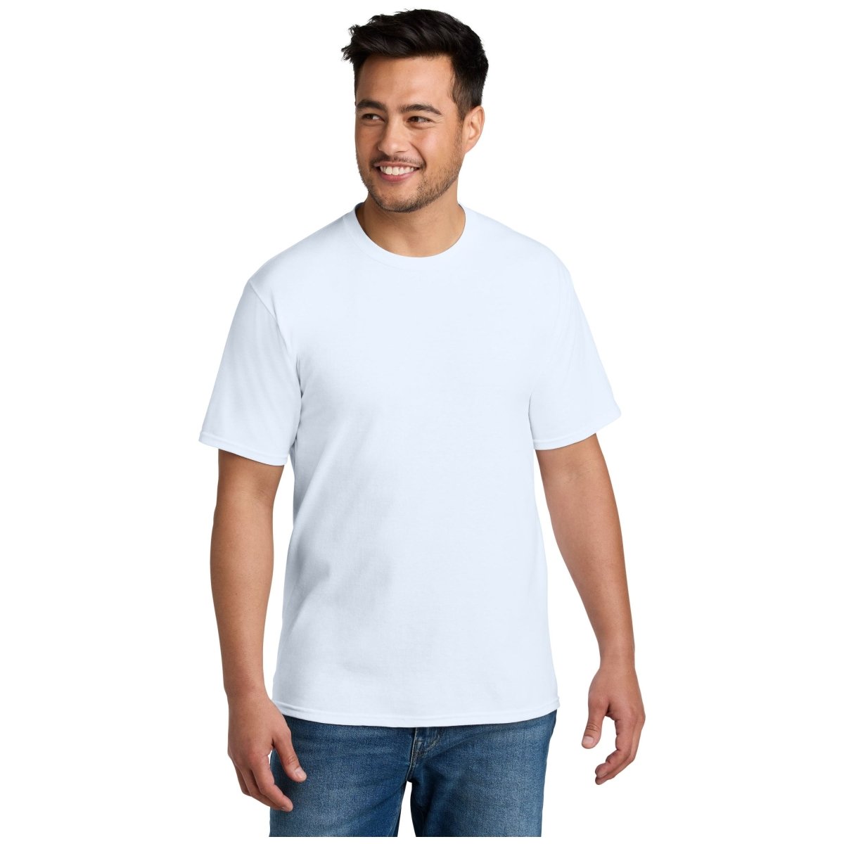 Port & Company® CVC Tee PC340 - White White Small Short Sleeve T-Shirts