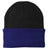 Port & Company® Knit Cap. CP90 - Port & Company CP90 Black/ Athletic Royal OSFA Hats