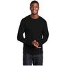 Port & Company® Long Sleeve Fan Favorite™ Blend Tee PC455LS Jet Black S Short Sleeve T-Shirts