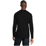 Port & Company® Long Sleeve Fan Favorite™ Blend Tee PC455LS Jet Black S Short Sleeve T-Shirts