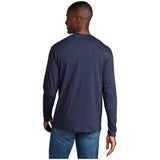 Port & Company® Long Sleeve Fan Favorite™ Blend Tee PC455LS Team Navy Heather S Short Sleeve T-Shirts