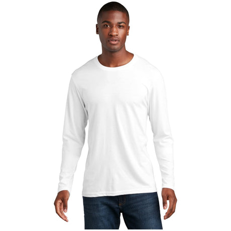 Port & Company® Long Sleeve Fan Favorite™ Blend Tee PC455LS White S Short Sleeve T-Shirts