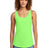 Port & Company LPC54TT Women's Core Cotton Tank Top. Port & Co LPC54TT Neon Green XS Tank Top