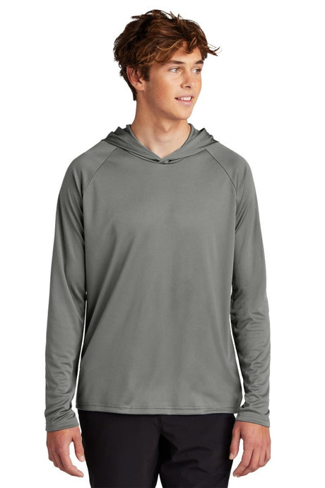 Port & Company PC380H Performance Pullover Hooded Tee Charcoal S T-Shirts