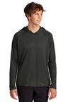 Port & Company PC380H Performance Pullover Hooded Tee Jet Black S T-Shirts