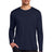 Port & Company PC380LS Company Long Sleeve Performance Tee. PC380LS - Port & Co PC380LS Deep Navy S Long Sleeve T-Shirts