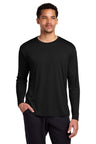 Port & Company PC380LS Company Long Sleeve Performance Tee. PC380LS - Port & Co PC380LS Jet Black S Long Sleeve T-Shirts